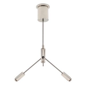 Brass Suspension Kit with Threaded Studs for LED Linear Lights – Multiple Finishes Available