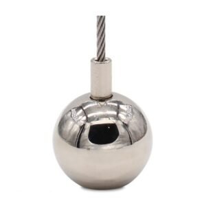 Cable Holder Brass Globular Wire Cable Grippers For Hanging Ceiling Lights