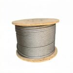 5.0mm 0.197 Inch 7X7 7X19 1X19 Copper Core Steel Wire Rope Industrial Grade