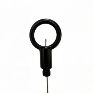 M8 Griplock Premium Gripper Black for 2.5mm-3.0mm(0.098"-0.118") Wire Rope Cable