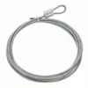 Slim 7×7 galvanized steel aircraft wire rope, nearly invisible suspension wire for home craft decor using looping gripper 7×7 1.0mm (3/64″) Galvanized Steel Wire Rope, thin flexible aircraft cable for home decor and indoor craft artwork hanging with loop gripper