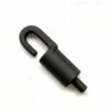 1.2-1.5mm wire rope hook cable gripper, hook cable grippers used as light fixture hanging hardware for LED and panel lights 1.2-1.5mm Wire Rope Hook Cable Gripper for light fixture hanging suspension hardware