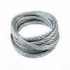 7×7 1.2mm (1/16″) galvanized steel wire rope, weather‑resistant aircraft cable for greenhouse gardening and outdoor decorative hanging