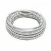 Slim 7×7 galvanized steel aircraft wire rope, nearly invisible suspension wire for home craft decor using looping gripper 7×7 1.2mm (1/16″) galvanized steel wire rope, thin flexible aircraft cable for home decor and indoor craft artwork hanging with loop gripper