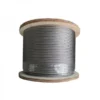 1.2mm 7×7 G316 stainless steel wire rope, marine‑grade 7x7 construction, corrosion‑resistant aircraft cable for lighting, signage and retail hanging projects 1.2mm 1/16 inch 7x7 G316 marine grade stainless steel wire rope for lighting suspension signage hanging