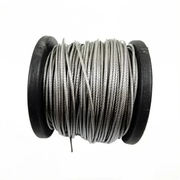 1.5mm (1/16″) 1×19 T316 marine grade stainless steel wire rope for pendant light linear light LED panel ceiling suspension rigging