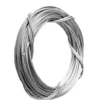 Salt‑spray resistant 7x19 G316 aircraft cable 1.5mm, nickel chrome white black finish for seaside suspension works 1.5mm 1/16" 7x19 G316 marine grade stainless steel wire rope, multi finish for coastal outdoor rigging
