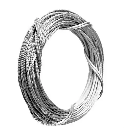 1.5mm 1/16" 7x19 G316 marine grade stainless steel wire rope, multi finish for coastal outdoor rigging