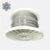 Color finished 7x19 G316 aircraft cable 1.5mm, nickel chrome white black options for LED light hanging projects 1.5mm 1/16" 7x19 G316 stainless steel wire rope, multi finish for pendant light linear light ceiling suspension