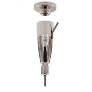 Heavy-Duty Wire Rope Suspension Kit for High Ceiling Pendant Lights - Easy Installation