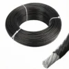 Low‑friction PVC coated steel cable, stable tension wire for office and conference acoustic ceiling installation 7×7 2.5mm (3/32″) soft PVC coated steel wire rope for acoustic ceiling suspension systems and acoustic panel mounting