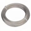 High tensile 1×19 316 marine grade wire rope 2.0mm, weatherproof suspension cable for exterior sign mounting 2.0mm 1/12" 1×19 316 marine stainless steel wire rope for outdoor signage and billboard hanging rigging