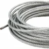 Flexible 1.0mm 7×19 galvanized steel cable, perfect for pendant lamp, linear light and commercial lighting overhead hanging installation 1.0mm (0.039″) 7×19 Galvanized Steel Cable, flexible wire rope for pendant light and LED fixture suspension kits