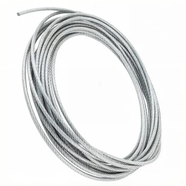 Galvanized Steel Wire Rope, high strength anti rust aircraft cable for industrial rigging lifting and suspension