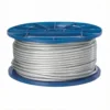 3.0mm 1×19 PVC Coated Stainless Steel Wire Rope for heavy duty large HVAC duct seismic suspension