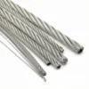 Low‑stretch ProRig AISI316 1×19 steel wire rope, reliable rigging for exterior signage with looping gripper fittings 4.0mm (5/32″) 1×19 AISI 316 ProRig Stainless Steel Wire, high‑tensile marine aircraft cable for outdoor billboard and signage hanging rigging