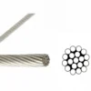 Corrosion‑resistant 1x19 316 marine stainless steel cable 1mm, 500ft spool for acoustic panel ceiling mounting in commercial buildings 316 Stainless Steel Cable 500FT spool, 3/64 Inch 1mm 1×19 wire rope for acoustic ceiling suspension systems