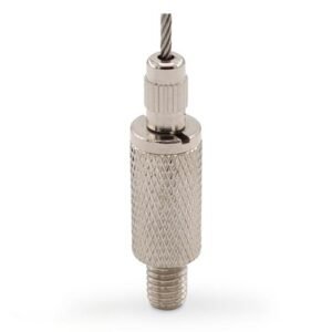 M6 M8  Male Thread Wire Cable Grippers For Lighting System, Hanging And Display