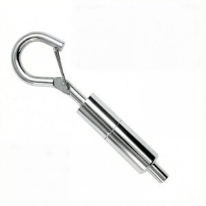 Adjustable Side Exit Cable Grippers With Hook For Aircraft Stainless Wire Rope