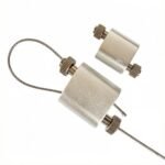 Heavy-Duty Adjustable Cable Suspension Kit with Grippers | Universal Hardware for Lighting Fixtures