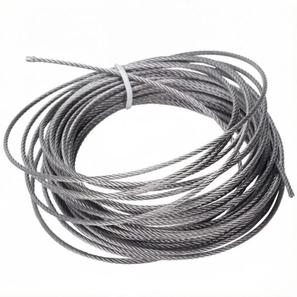 2.0mm (1/12″) 1×19 316 marine grade stainless steel wire rope for HVAC duct seismic suspension systems