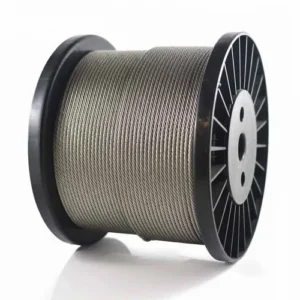 2.5mm 3/32" 7x7 316 stainless steel wire rope hanging cable for light fixture display sign suspension rigging
