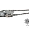 Corrosion‑resistant weatherproof 7x19 G316 aircraft cable 3/32", suspension wire rope for acoustic panel ceiling mounting 3/32" 7x19 G316 weatherproof stainless steel wire rope for acoustic ceiling suspension systems commercial building