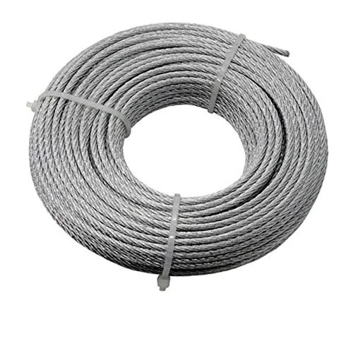 1/8 inch 7x7 stainless steel aircraft cable, 3.0mm wire rope for lighting and HVAC suspension