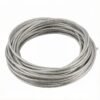 Thin rust resistant 1x19 cable with PVC coating for indoor lightweight signage hanging 1.0mm (3/64″) 1×19 PVC Coated Stainless Steel Wire Rope for lightweight sign and nameplate hanging