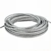 Tough flexible galvanized steel wire rope, wear‑resistant control cable for industrial machinery with looping gripper assemblies 3.0mm (3/32″) Galvanized Steel Wire Rope, flexible high‑strength aircraft cable for light industrial equipment control cable and light hoist rigging