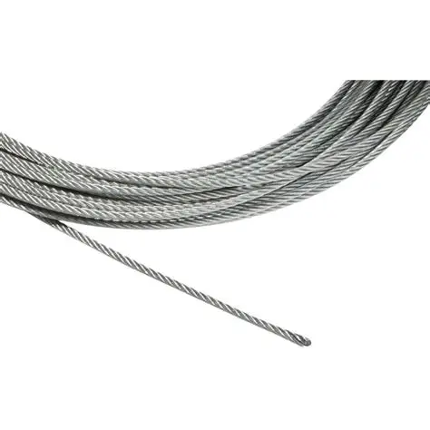 3/16" 7×7 stainless steel wire rope 5mm compatible with looping gripper cable gripper suspension hardware
