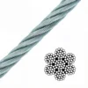 Rotation‑resistant 5mm 7×19 galvanized steel cable, anti‑corrosion for heavy‑weight HVAC duct overhead mounting and seismic bracing construction 7×19 Non Rotation Galvanized Steel Wire Rope 5mm 0.197″, anti‑twist heavy‑load steel cable for HVAC duct seismic ceiling suspension rigging