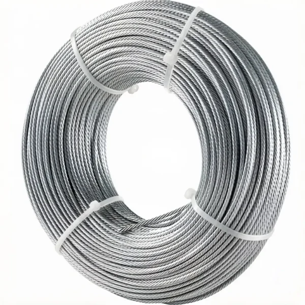 1.5mm (5/64″) 7×19 Galvanized Cable Wire Rope, flexible looping suspension cable for pendant light, linear LED fixture hanging kits