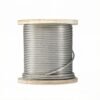 3.0mm 7X7 7X19 1X19 copper core galvanized steel cable for large building heavy duty HVAC seismic suspension