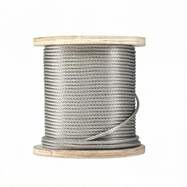 3.0mm 7X7 7X19 1X19 copper core galvanized steel cable for large building heavy duty HVAC seismic suspension