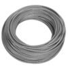 Corrosion‑resistant heavy‑duty 7x19 aircraft cable 5.0mm, suspension wire rope for acoustic panel ceiling mounting in large commercial buildings 5.0mm 3/16" 7x19 stainless steel wire rope aircraft cable for acoustic ceiling suspension systems large shopping mall building