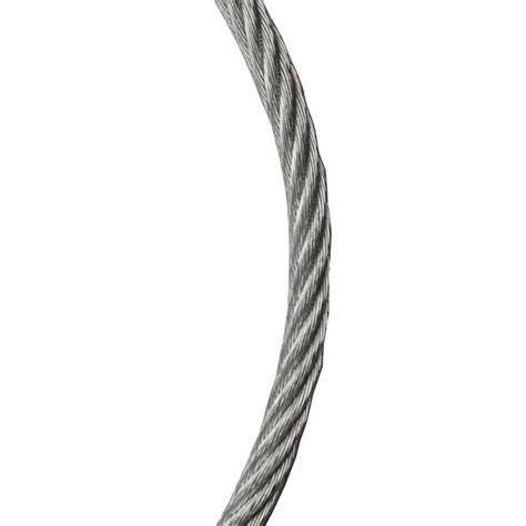 Economical 1/16 Inch 7x7 304 Stainless Steel Wire Rope, Nickel Chrome Black White Colors Optional for General Rigging Safety