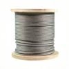 Ultra heavy copper core galvanized cable for giant suspended art sculpture and large museum exhibit rigging 4.0mm 7X7 7X19 1X19 copper core galvanized steel cable for art museum giant suspended art installation