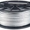 7x7 7x19 G316 stainless steel aircraft wire rope for acoustic ceiling suspension systems