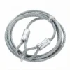 5.0mm 3/16 inch 7×7 galvanized steel wire rope, corrosion resistant cable for marine rigging outdoor environment
