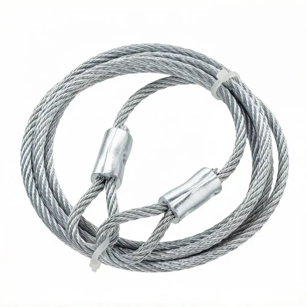 5.0mm 3/16 inch 7×7 galvanized steel wire rope, corrosion resistant cable for marine rigging outdoor environment