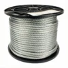 7×19 Galvanized Steel Wire Rope 2.5mm 3/32″, flexible steel cable for HVAC duct ceiling seismic suspension rigging system