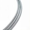 5.0mm 3/16″ 7×7 galvanized steel wire rope, heavy load steel cable for billboard sign suspension rigging