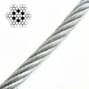 7×7 wire core 6mm galvanized steel wire rope, galvanized coating against salt‑air corrosion for coastal marine rigging 6.0MM 7×7 Wire Core Galvanized Steel Wire Rope, corrosion‑resistant cable for coastal marine rigging projects