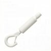 Self lock brass cable gripper nickel plated hook with safety cap, 1.2-1.5mm aircraft cable gripper for commercial light fixtures Self Lock Cable Gripper Brass Nickel-Plated Safety Cap Hook, 1.2-1.5mm aircraft cable gripper for light fixture hanging