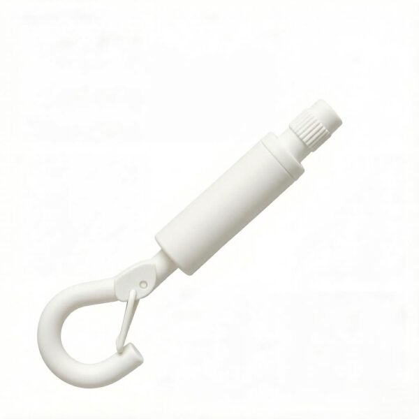 Self Lock Cable Gripper Brass Nickel-Plated Safety Cap Hook, 1.2-1.5mm aircraft cable gripper for light fixture hanging