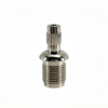 M10 brass stainless steel cable lock with safety hat, spring type wire rope lock for lighting suspension systems. M10 cable lock for lighting suspension 1.2-1.5mm wire rope with safety hat