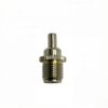 M10 male thread spring cable gripper made of brass and stainless steel, locks 1.2-1.5mm wire rope, widely used for signage and commercial light suspension projects M10 male thread spring cable gripper brass stainless steel wire rope lock 1.2-1.5mm for sign suspension
