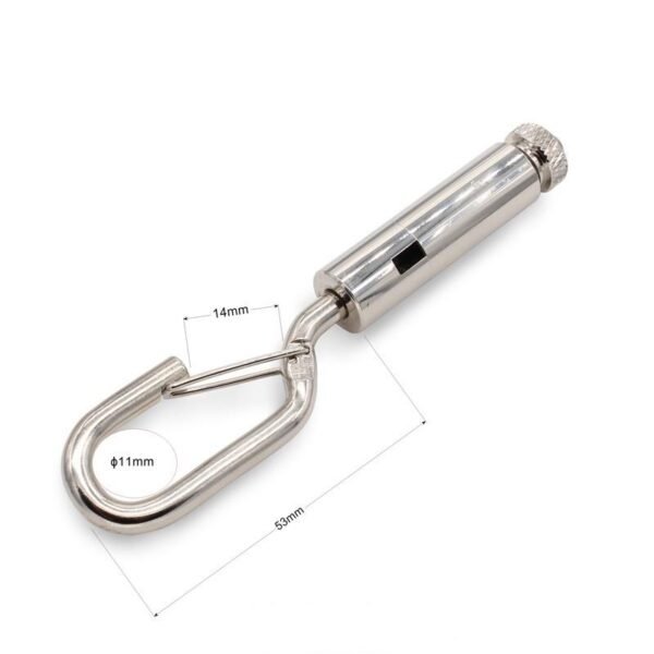 Anti loose cable gripper with hook safety cap 1.5-2.0mm lighting suspension fitting