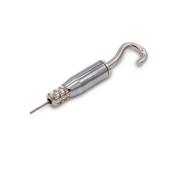 Anti-loosening Hook Cable Gripper With Safety Cap 0.8-1.5mm cable suspension hardware